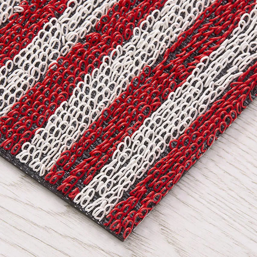Breton Stripe Shag Mat