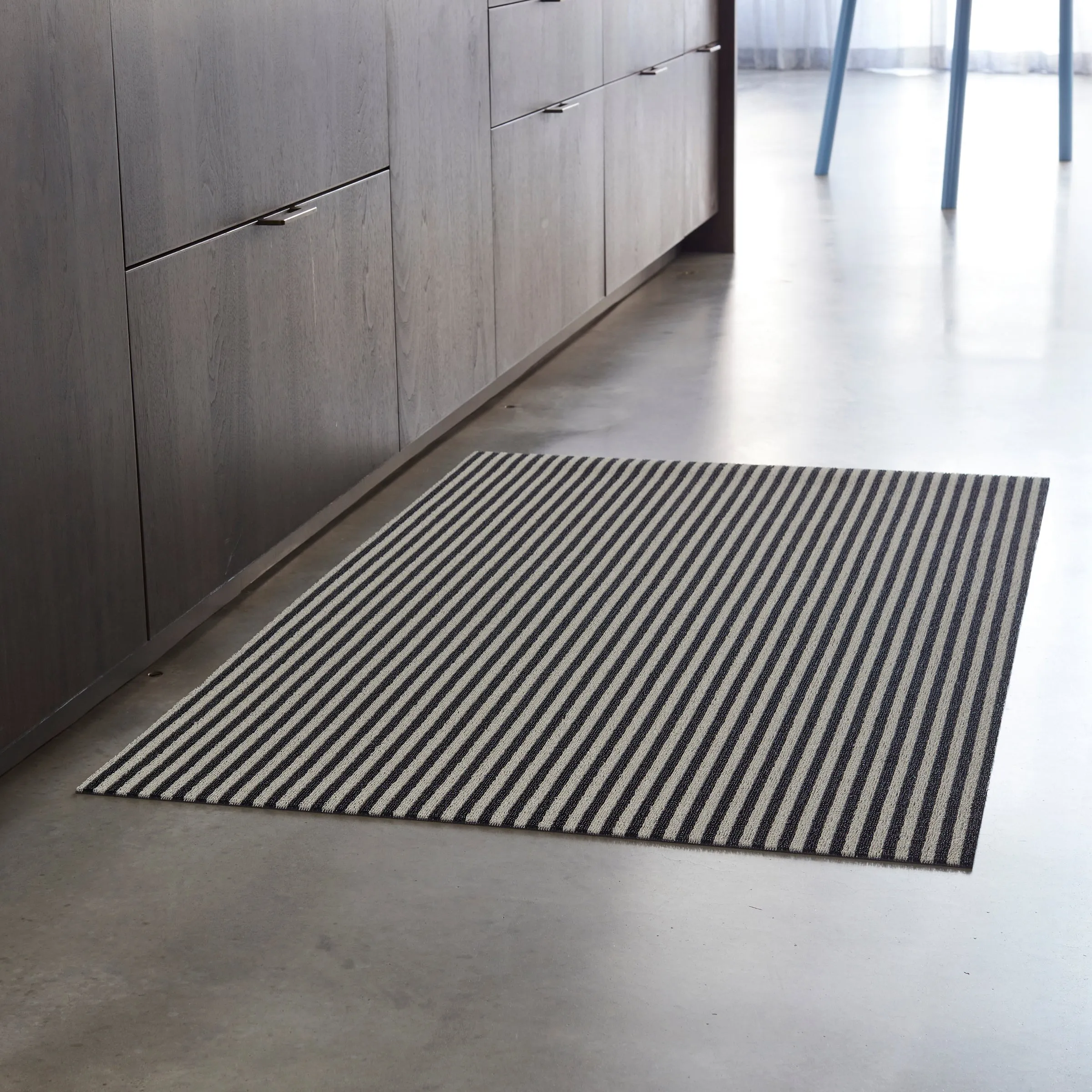 Breton Stripe Shag Mat