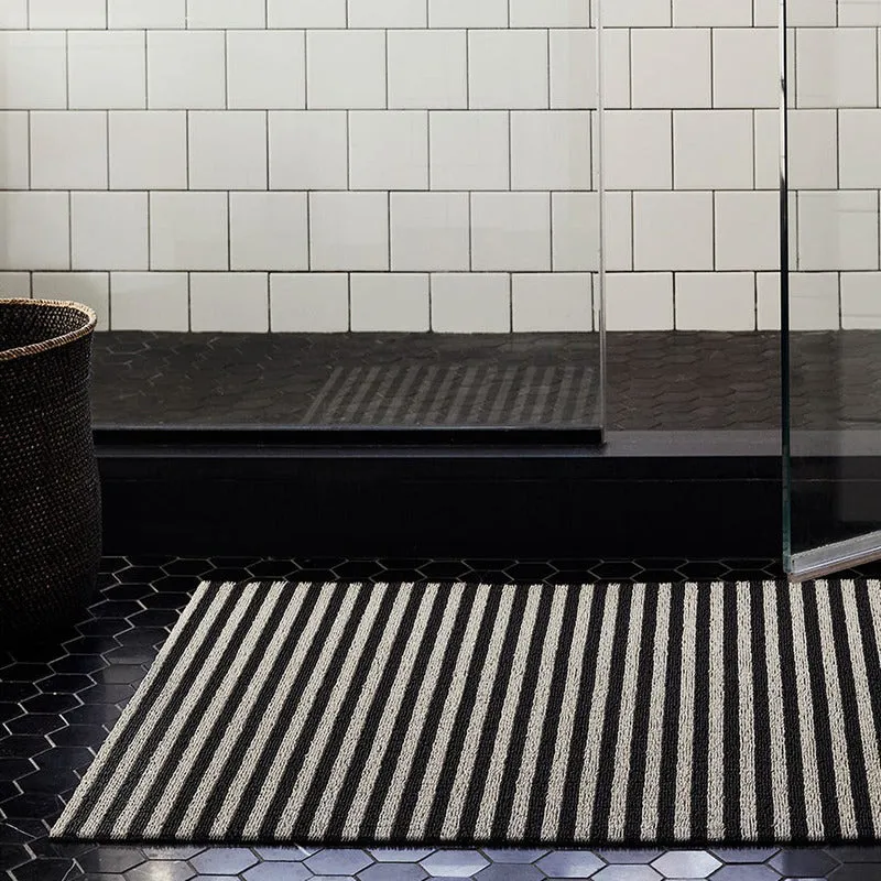 Breton Stripe Shag Mat