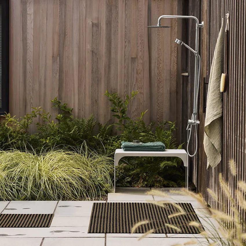 Breton Stripe Shag Mat