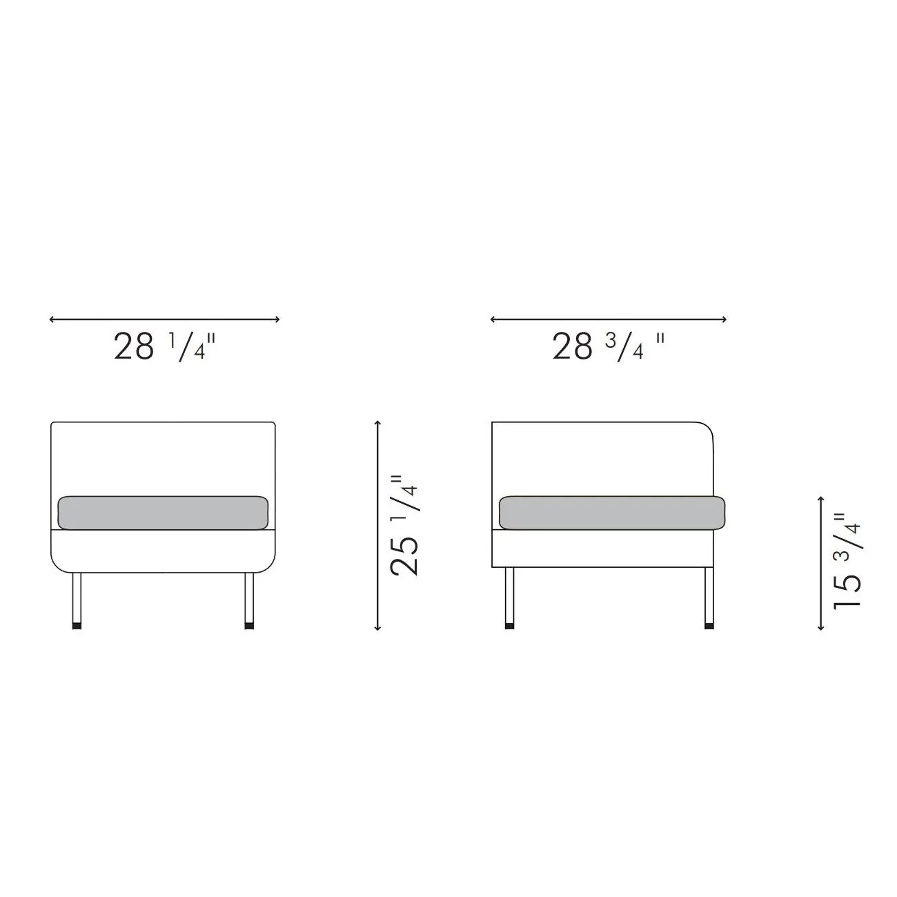 Cabaret Outdoor Easy Lounge Chair