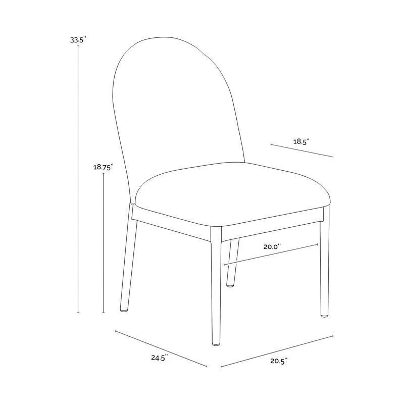 Calandri Outdoor Dining Chair (Set of 2)