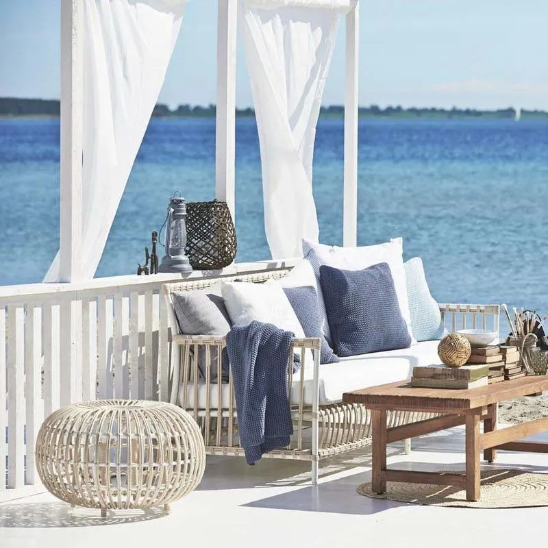 Caroline Outdoor 3-Seater Sofa