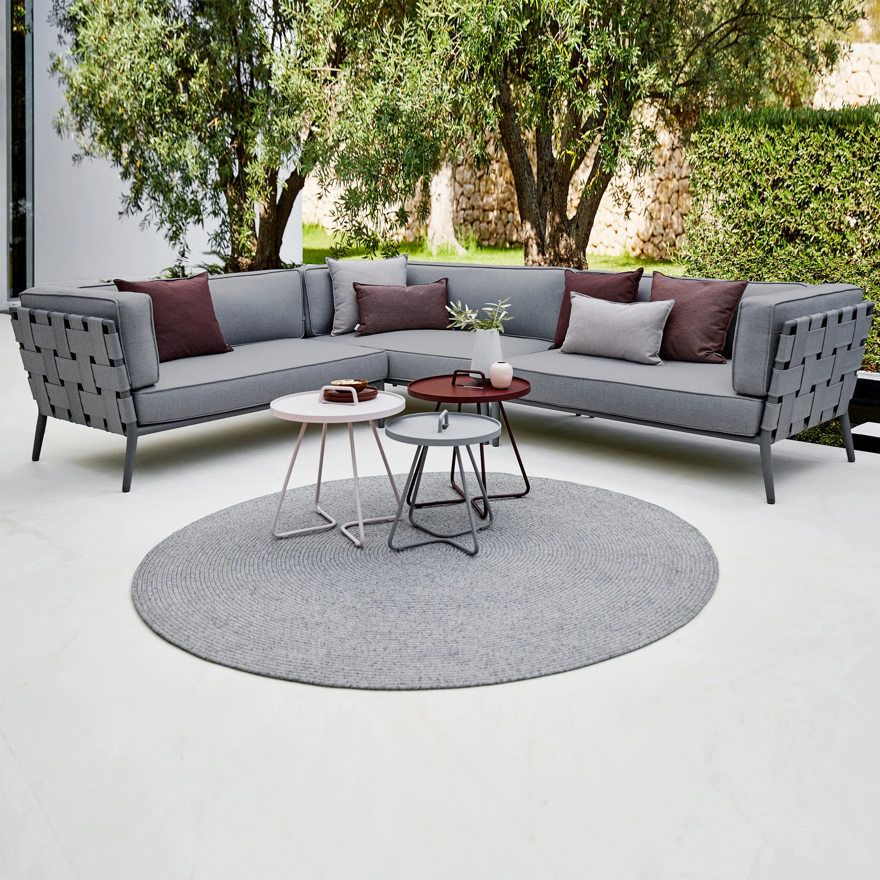 Conic Outdoor 2 Seater Sofa Right Module