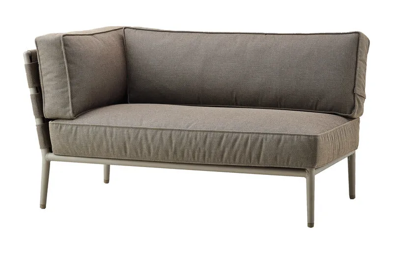 Conic Outdoor 2 Seater Sofa Right Module