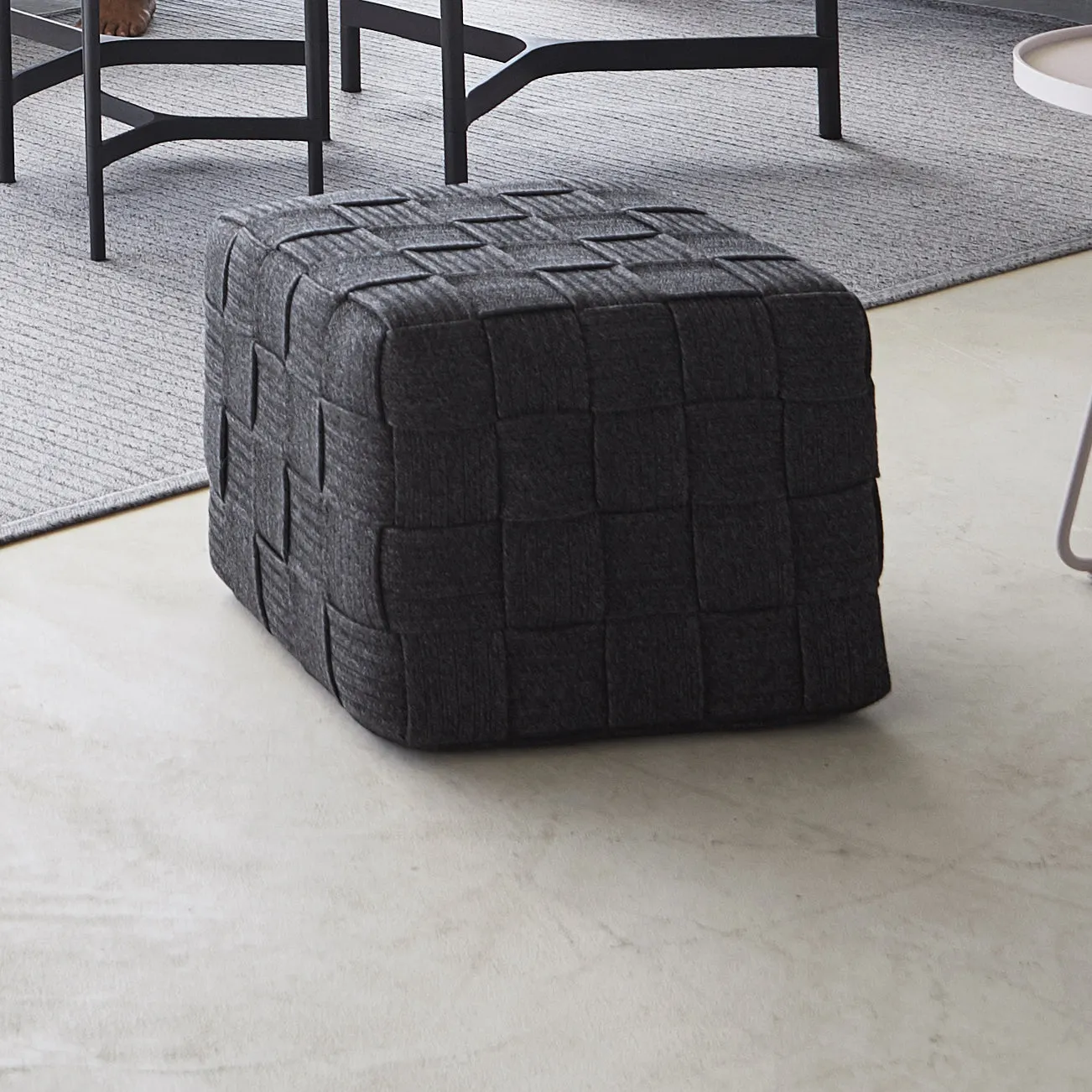 Cube Outdoor Footstool