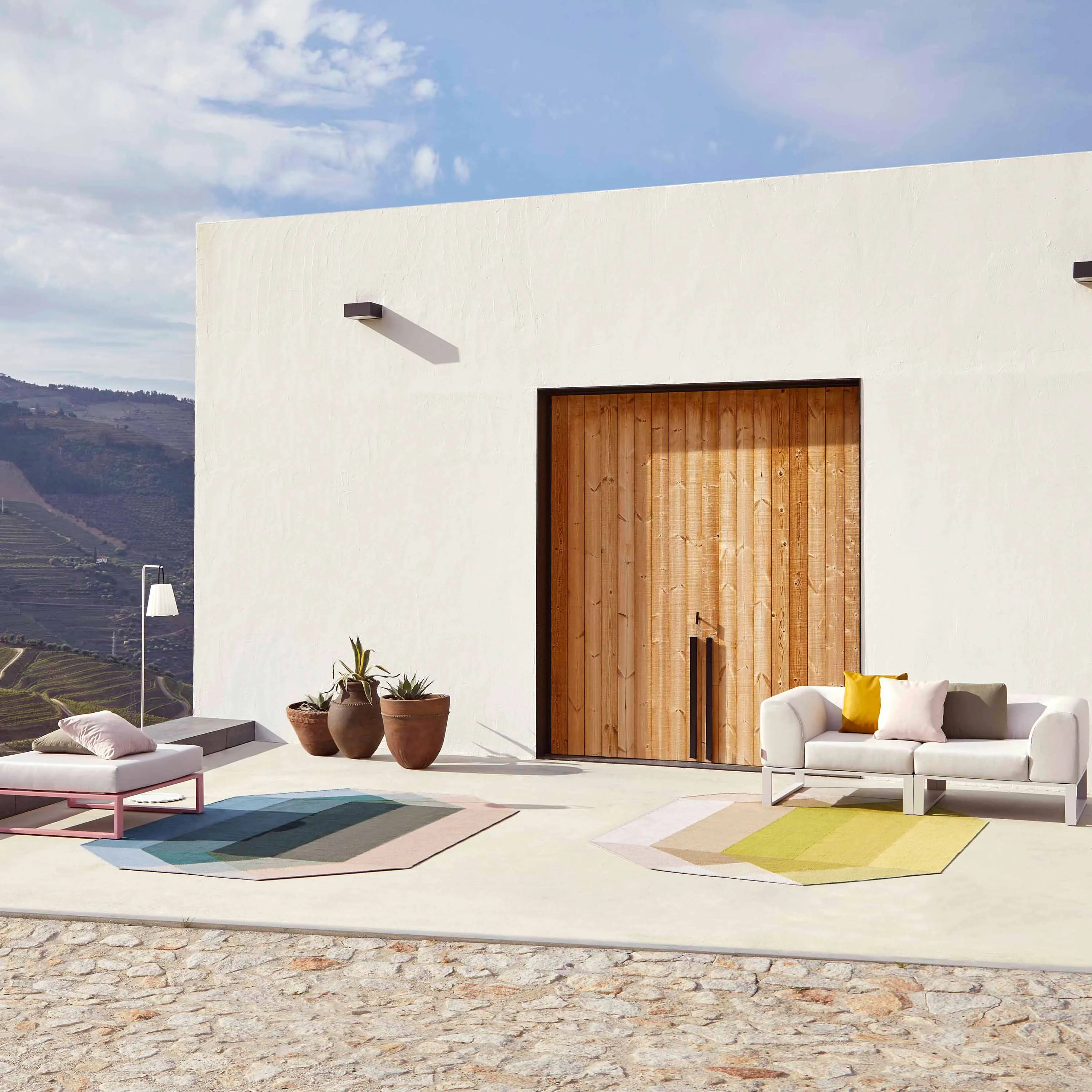Diamond Outdoor Rug