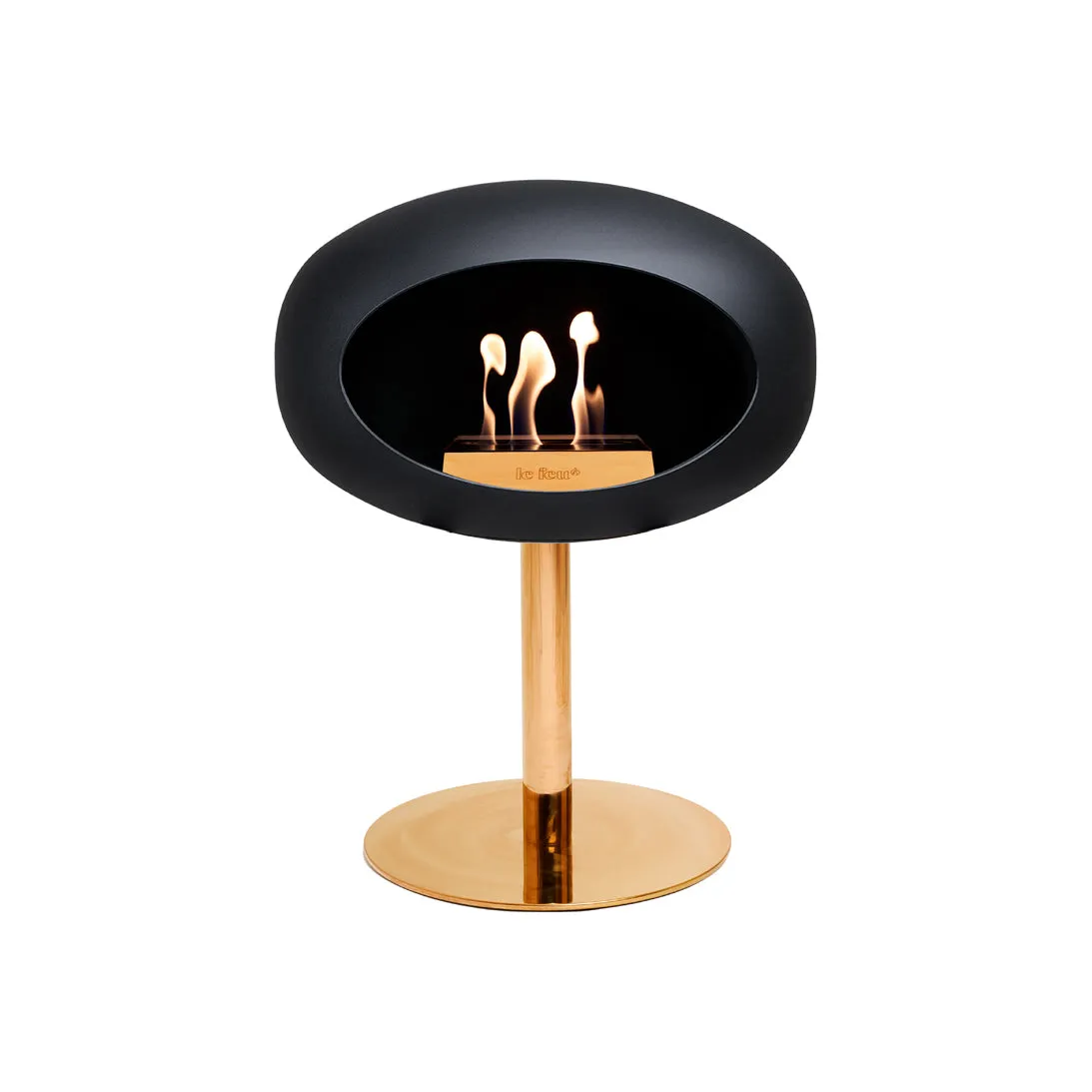 Dome Ground Steel Fireplace