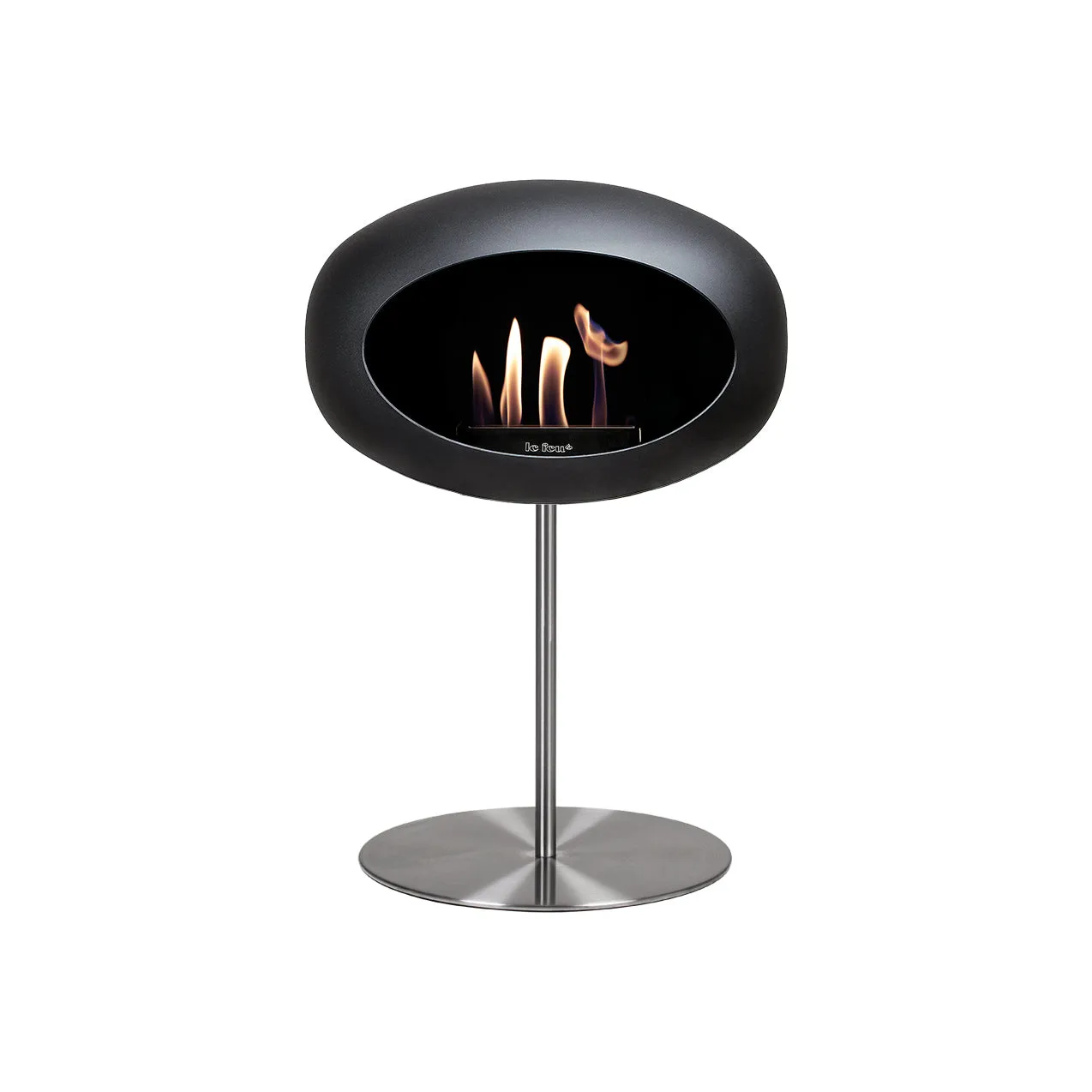 Dome Ground Steel Fireplace