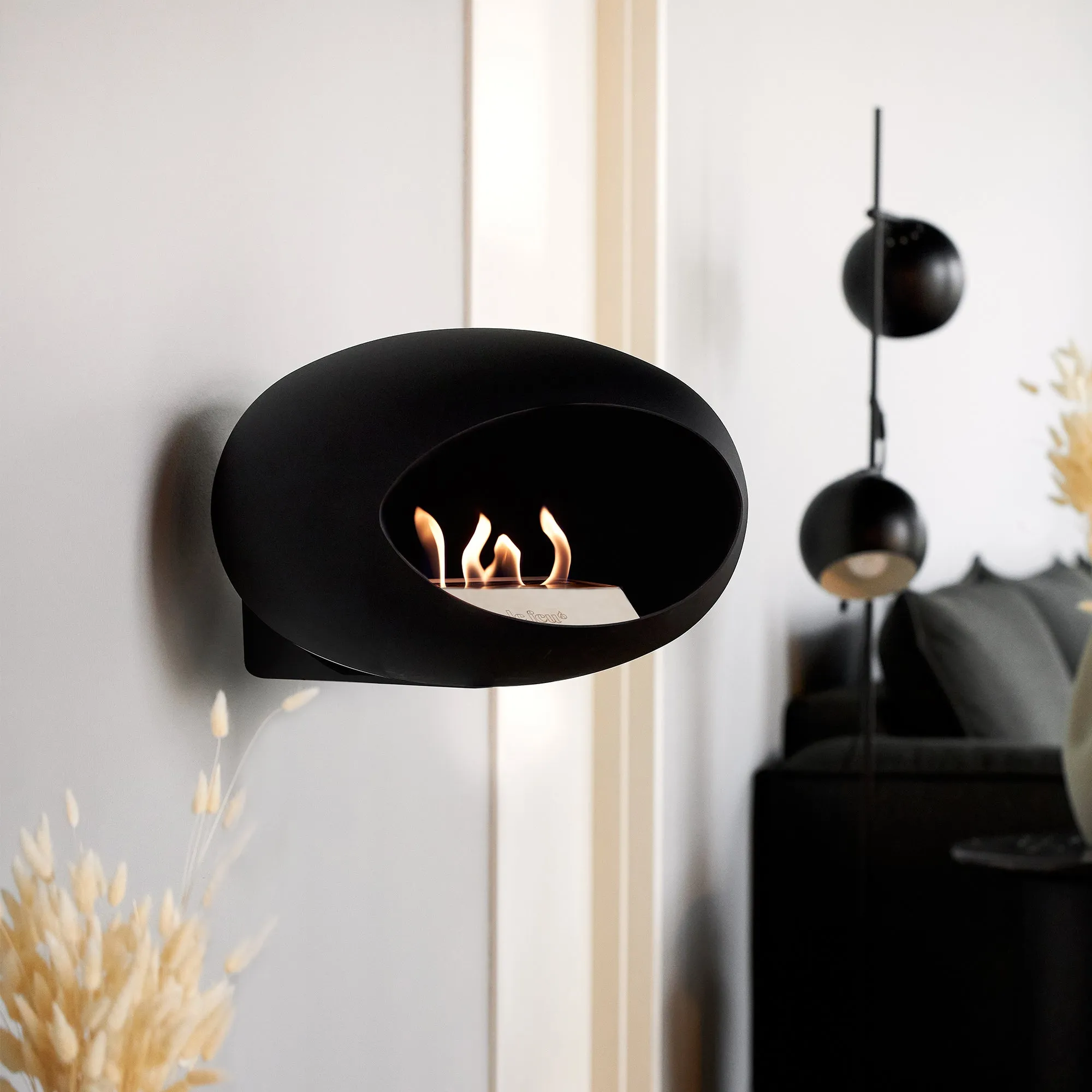 Dome Wall Fireplace