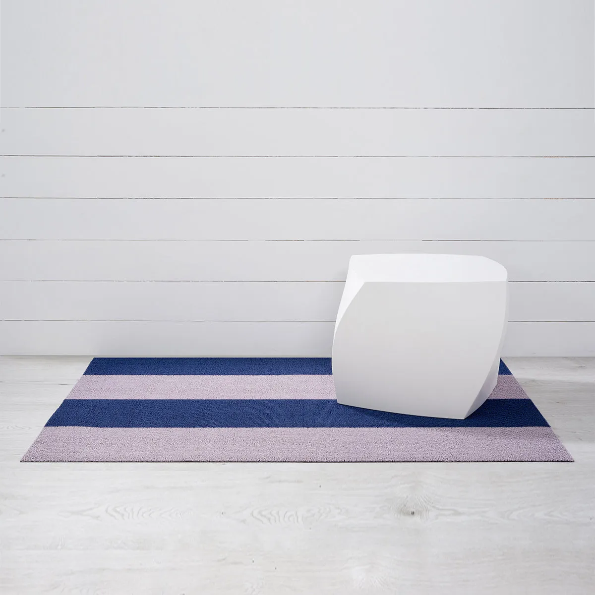 Duo Stripe Shag Mat