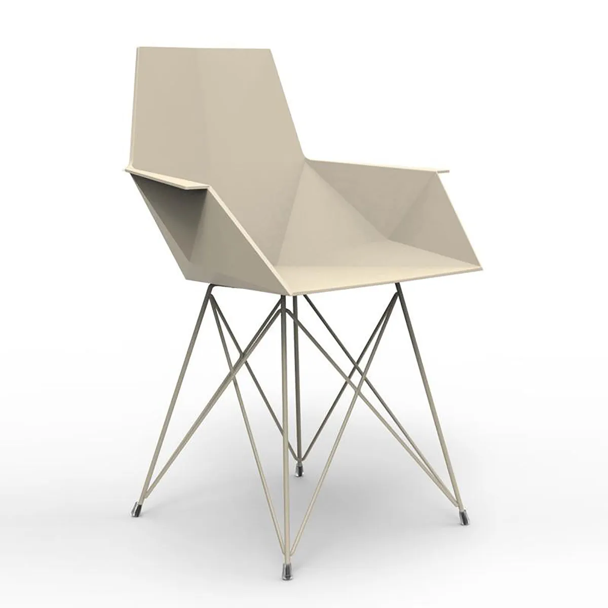 Faz Armchair Stainless Steel Legs (Set of 4)