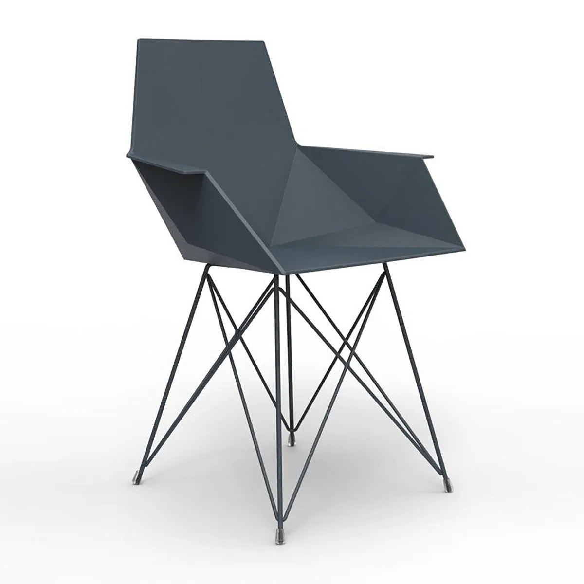 Faz Armchair Stainless Steel Legs (Set of 4)