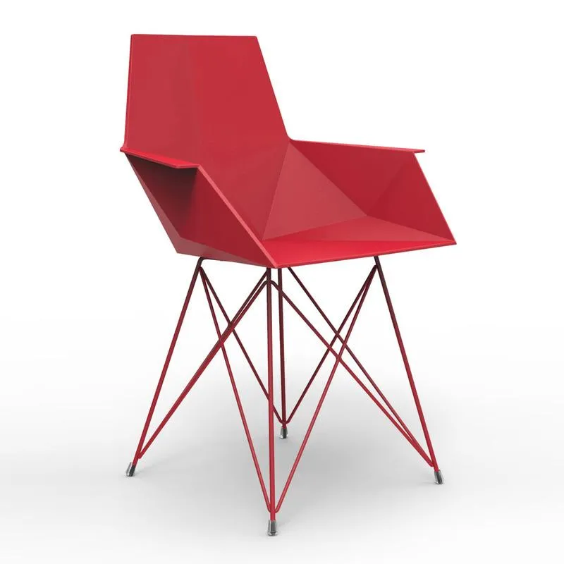Faz Armchair Stainless Steel Legs (Set of 4)