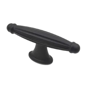 Fixworx Knob Pull Ellipse Black 75 x 75 x 35 x 30
