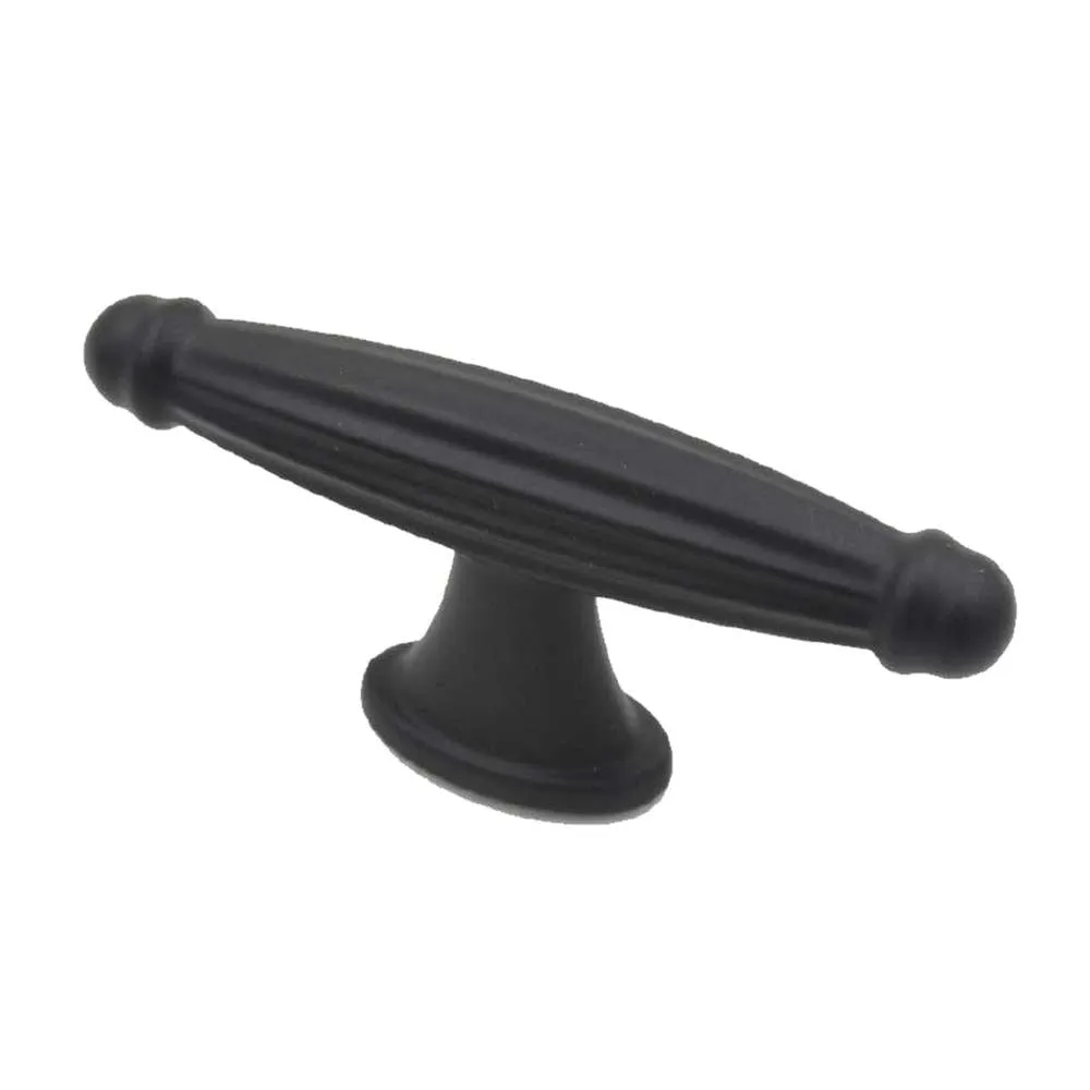 Fixworx Knob Pull Ellipse Black 75 x 75 x 35 x 30