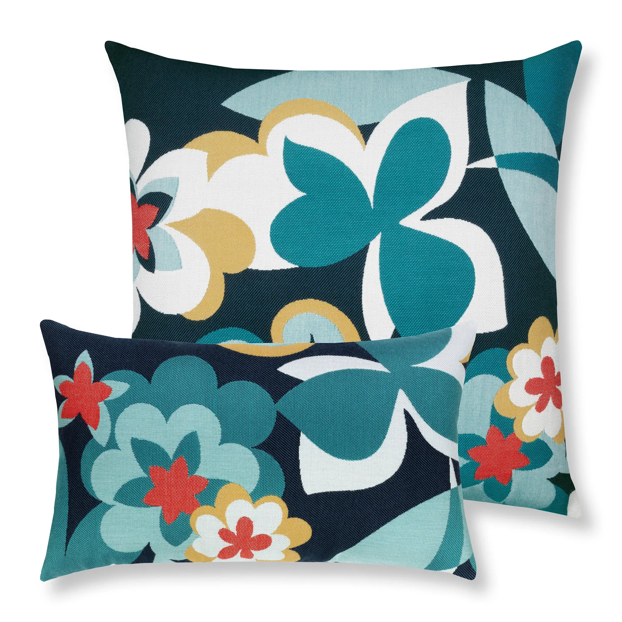 Floral Outdoor Pillow