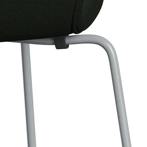 Fritz Hansen Series 7™ Chair Full Upholstery, Silver Grey/Canvas Dark Green