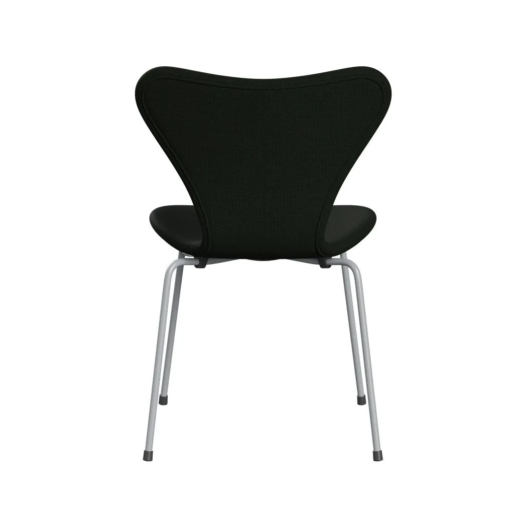 Fritz Hansen Series 7™ Chair Full Upholstery, Silver Grey/Canvas Dark Green