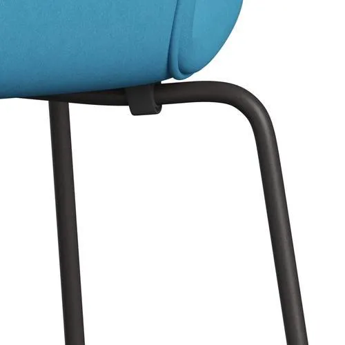 Fritz Hansen Series 7™ Chair Full Upholstery, Warm Graphite/Comfort Light Blue (C66010)
