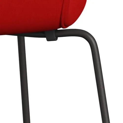 Fritz Hansen Series 7™ Chair Full Upholstery, Warm Graphite/Comfort Red (C64003)