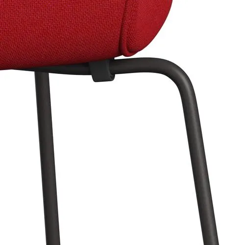 Fritz Hansen Series 7™ Chair Full Upholstery, Warm Graphite/Hallingdal Red (Hal680)