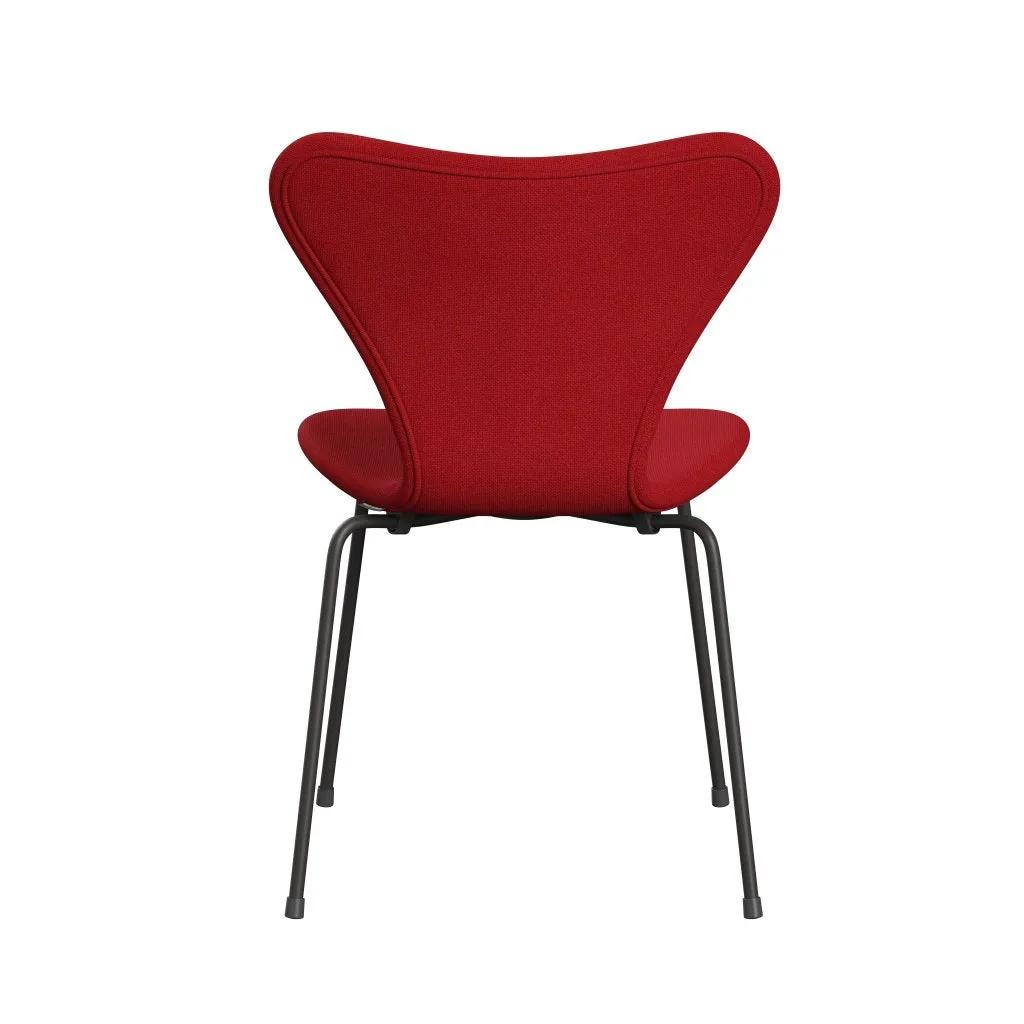 Fritz Hansen Series 7™ Chair Full Upholstery, Warm Graphite/Hallingdal Red (Hal680)