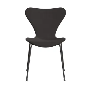 Fritz Hansen Series 7™ Chair Full Upholstery, Warm Graphite/Remix Black (Rem276)