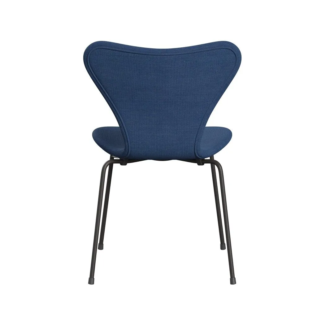 Fritz Hansen Series 7™ Chair Full Upholstery, Warm Graphite/Remix Cobalt Blue