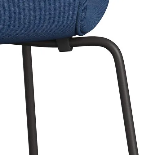 Fritz Hansen Series 7™ Chair Full Upholstery, Warm Graphite/Remix Cobalt Blue