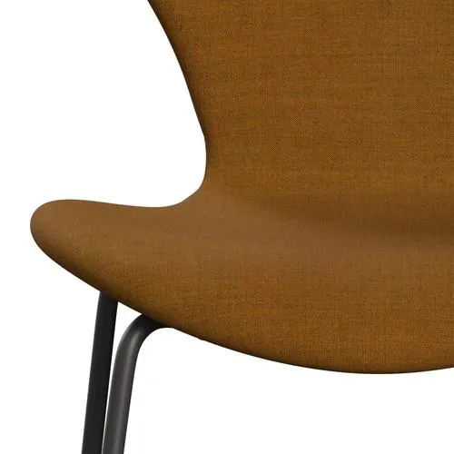Fritz Hansen Series 7™ Chair Full Upholstery, Warm Graphite/Remix Gold Ochre