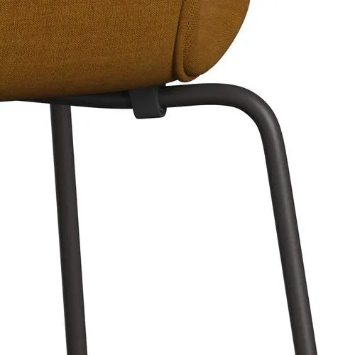 Fritz Hansen Series 7™ Chair Full Upholstery, Warm Graphite/Remix Gold Ochre
