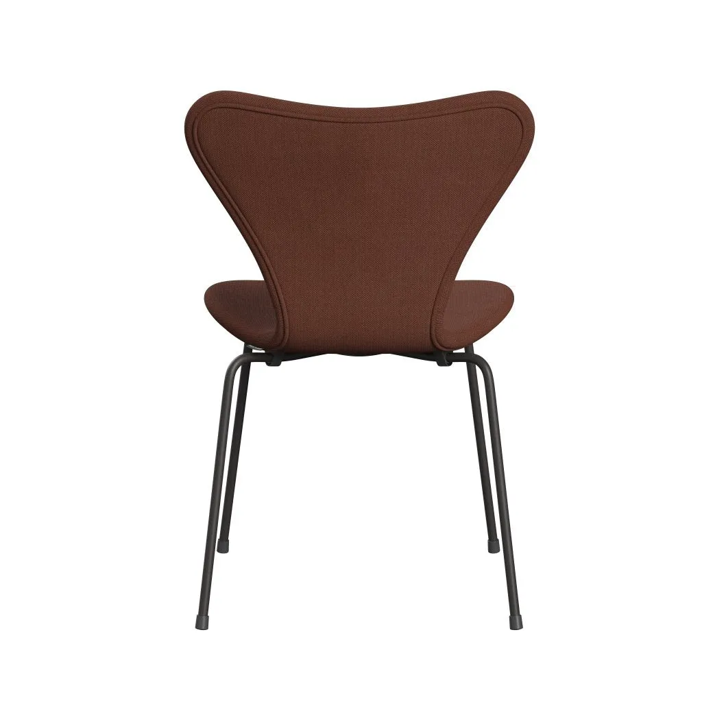 Fritz Hansen Series 7™ Chair Full Upholstery, Warm Graphite/Steelcut Medium Brown