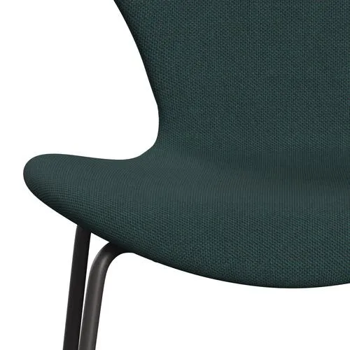 Fritz Hansen Series 7™ Chair Full Upholstery, Warm Graphite/Steelcut Trio Bottle Green