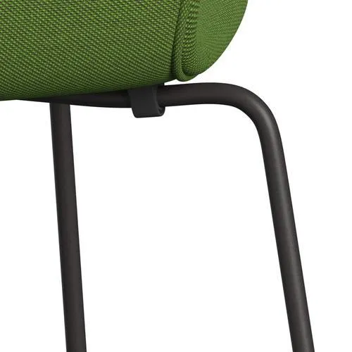 Fritz Hansen Series 7™ Chair Full Upholstery, Warm Graphite/Steelcut Trio Grass Green
