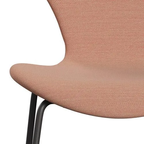 Fritz Hansen Series 7™ Chair Full Upholstery, Warm Graphite/Steelcut Trio White & Red