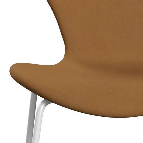 Fritz Hansen Series 7™ Chair Full Upholstery, White/Comfort Beige (C09084)