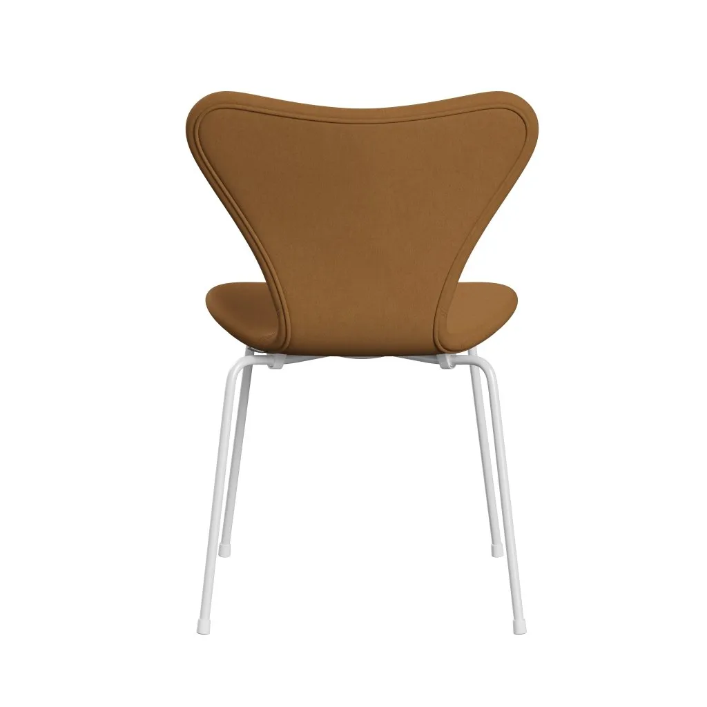 Fritz Hansen Series 7™ Chair Full Upholstery, White/Comfort Beige (C09084)