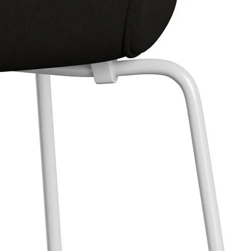 Fritz Hansen Series 7™ Chair Full Upholstery, White/Comfort Black (C61013)