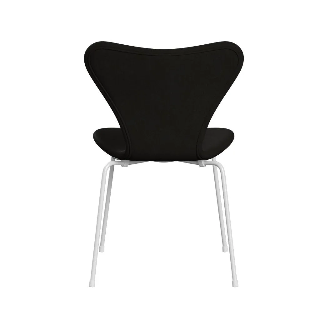 Fritz Hansen Series 7™ Chair Full Upholstery, White/Comfort Black (C61013)
