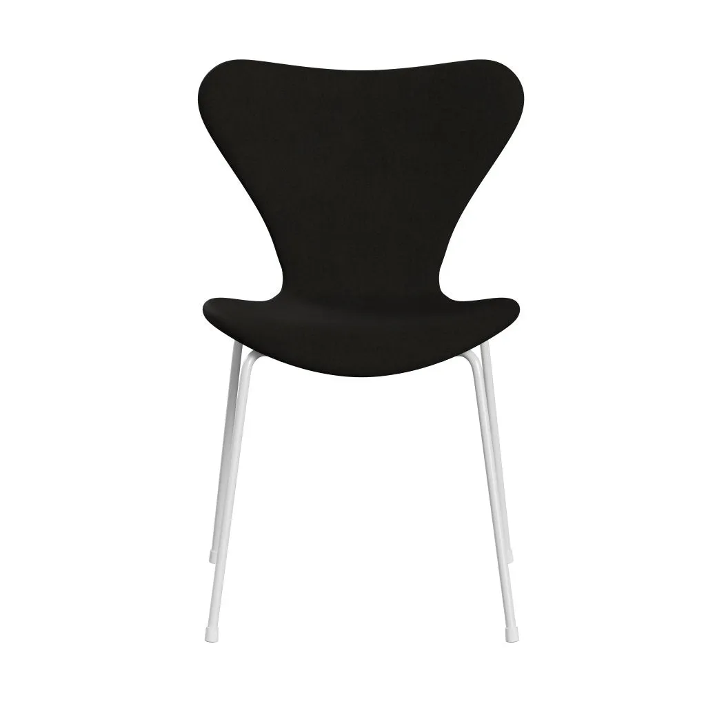 Fritz Hansen Series 7™ Chair Full Upholstery, White/Comfort Black (C61013)