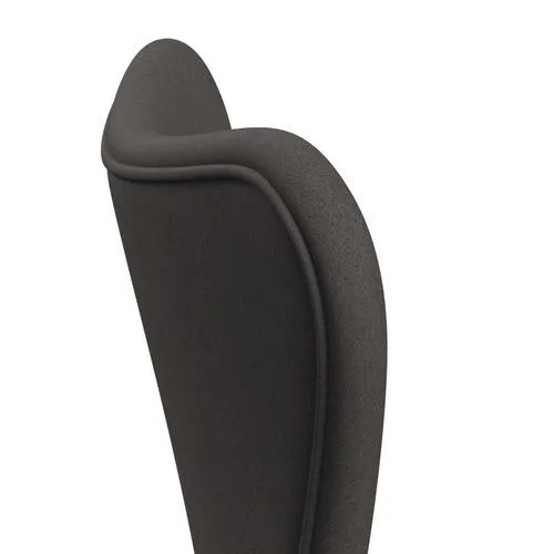 Fritz Hansen Series 7™ Chair Full Upholstery, White/Comfort Dark Grey (C60008)