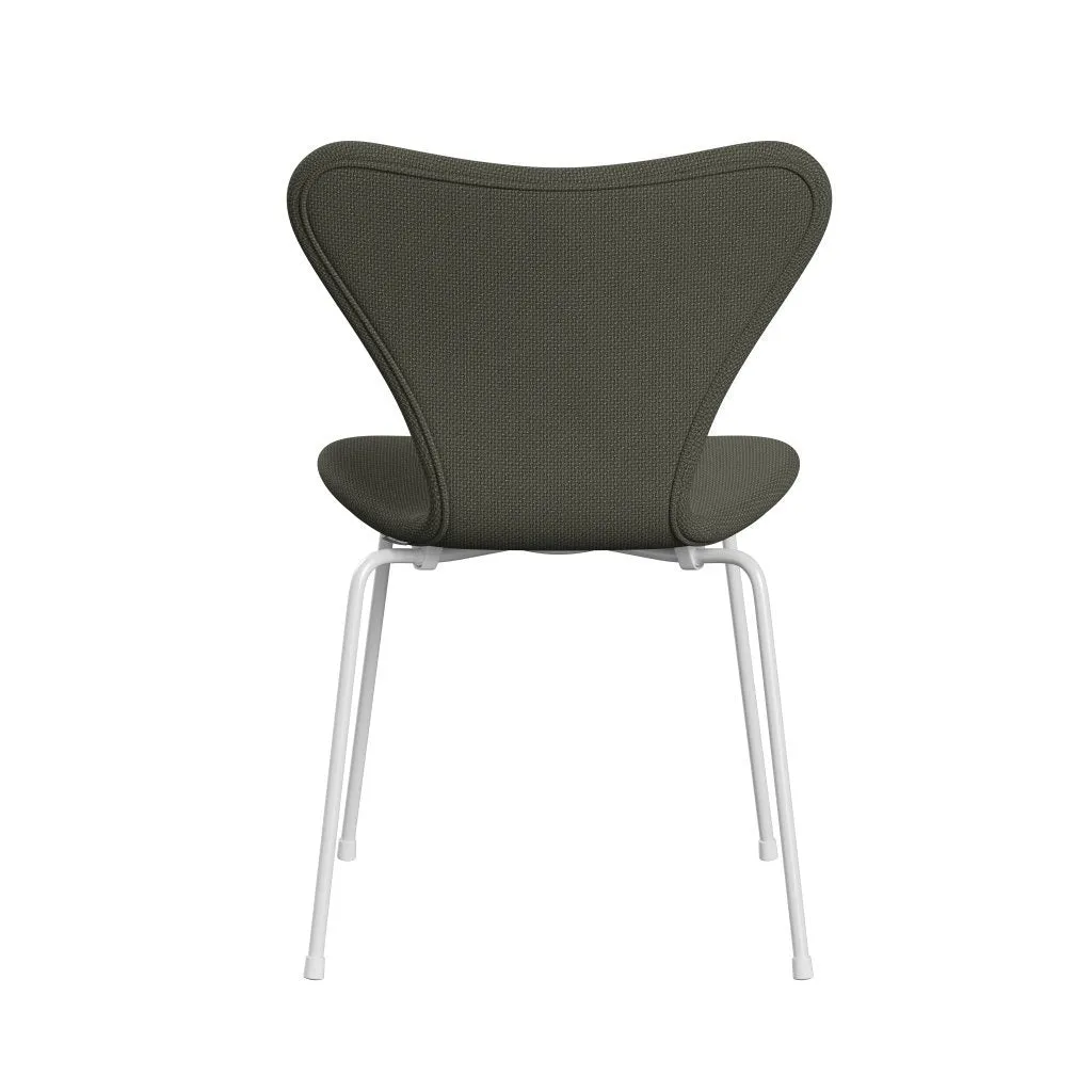 Fritz Hansen Series 7™ Chair Full Upholstery, White/Diablo Warm Grey