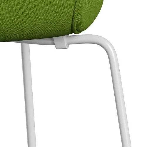 Fritz Hansen Series 7™ Chair Full Upholstery, White/Fame Green