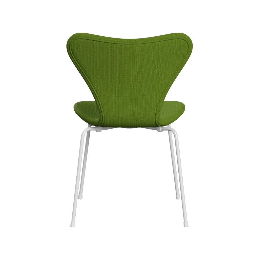 Fritz Hansen Series 7™ Chair Full Upholstery, White/Fame Green