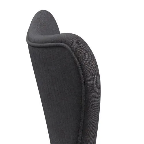 Fritz Hansen Series 7™ Chair Full Upholstery, White/Remix Dark Grey (Rem266)