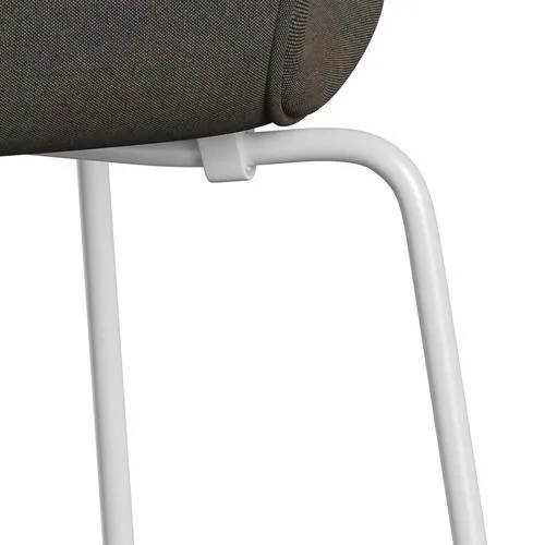 Fritz Hansen Series 7™ Chair Full Upholstery, White/Remix Rust Blue