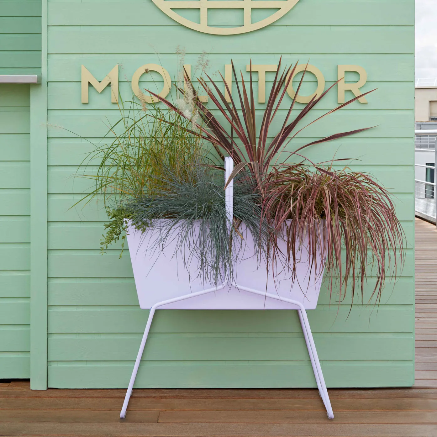 High Basket Planter