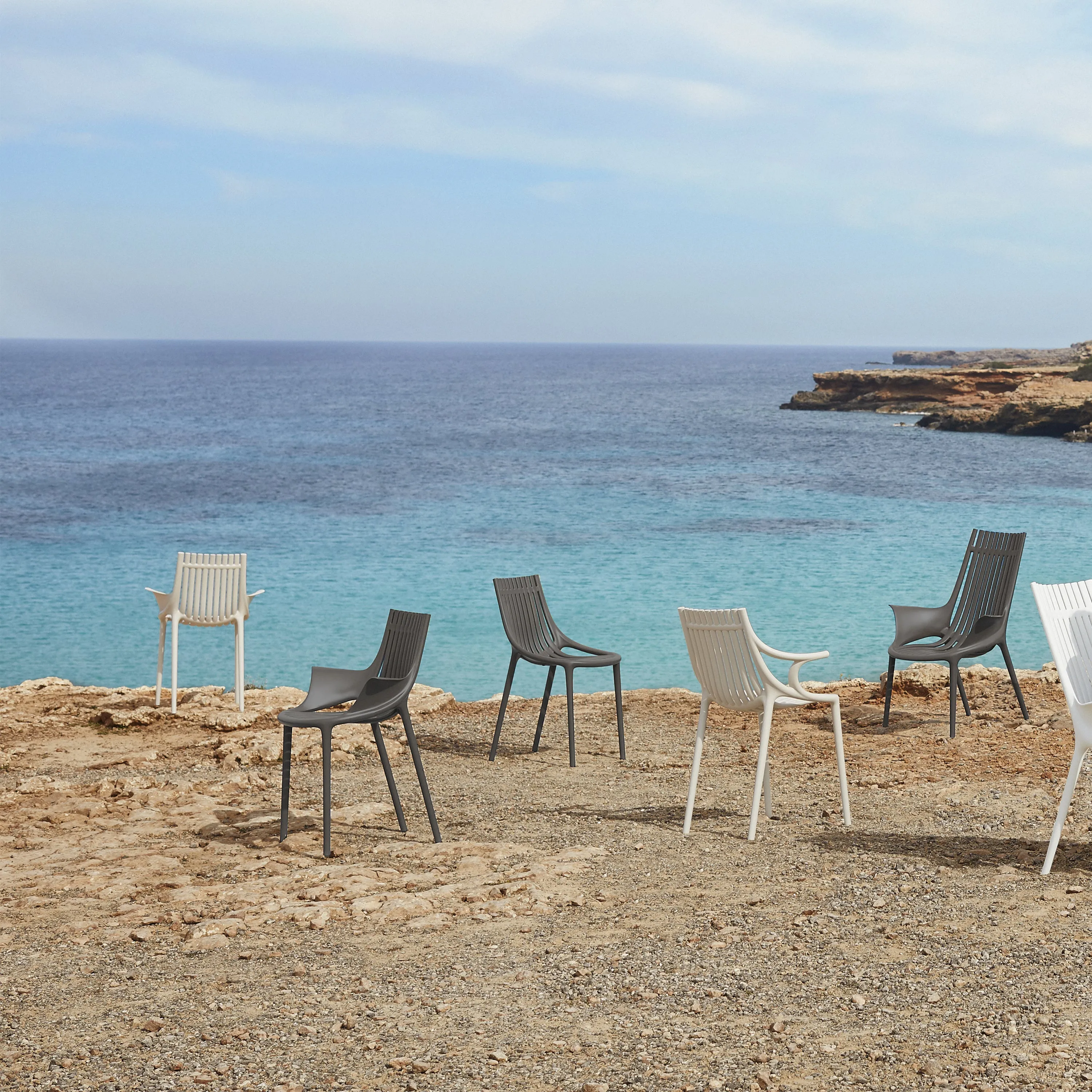 Ibiza Chair with Fin Arms (Set of 4)