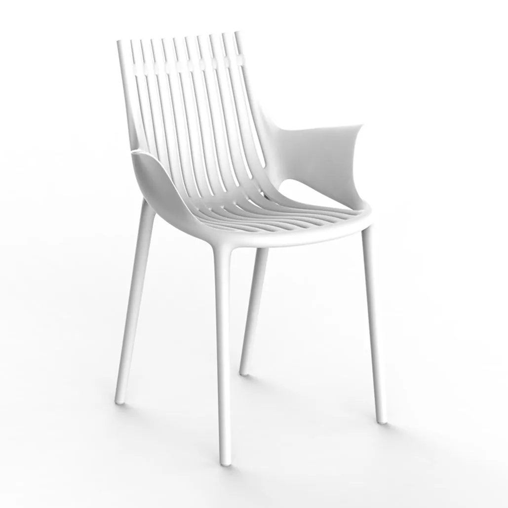 Ibiza Chair with Fin Arms (Set of 4)